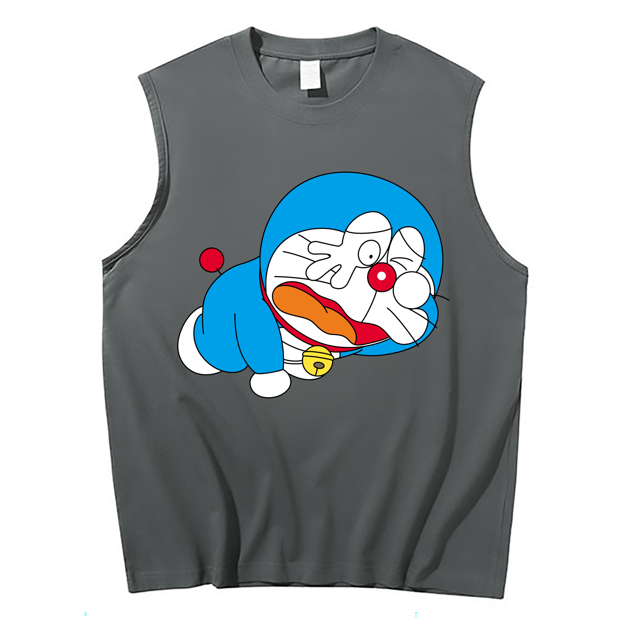 （画像用） ドラえもん Doraemon コットン100％タンクトップ（フロントプリント）